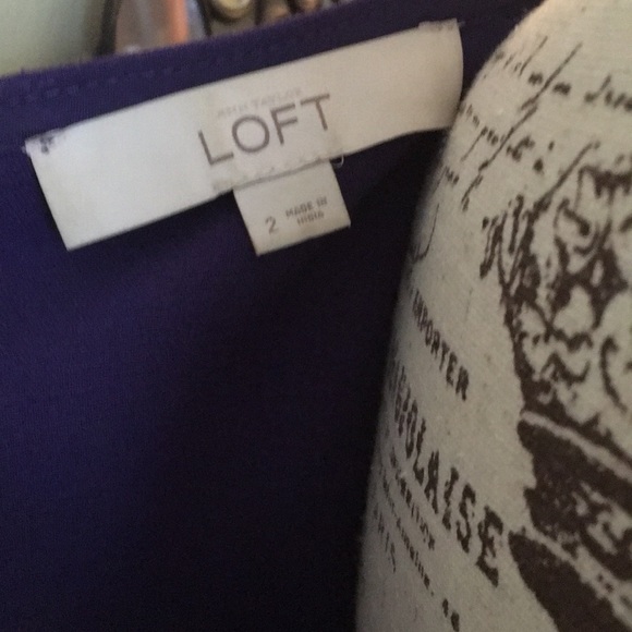 Loft purple/pink dress - Picture 7 of 7